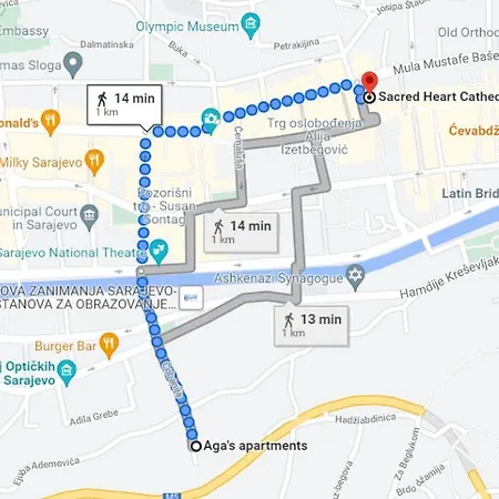 Apartman Charming Aga's No.1